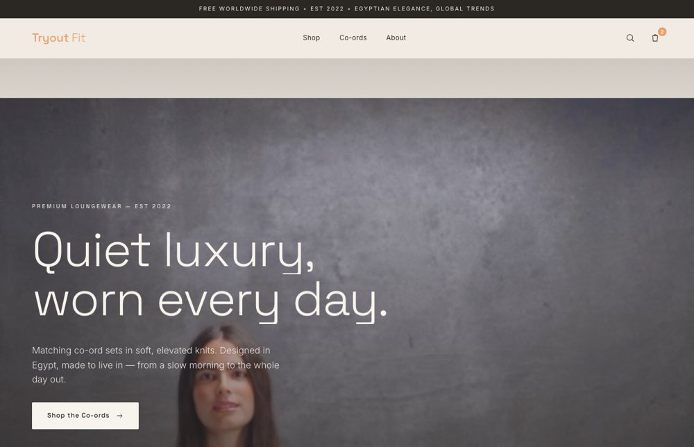 Modern Minimal Luxe preview